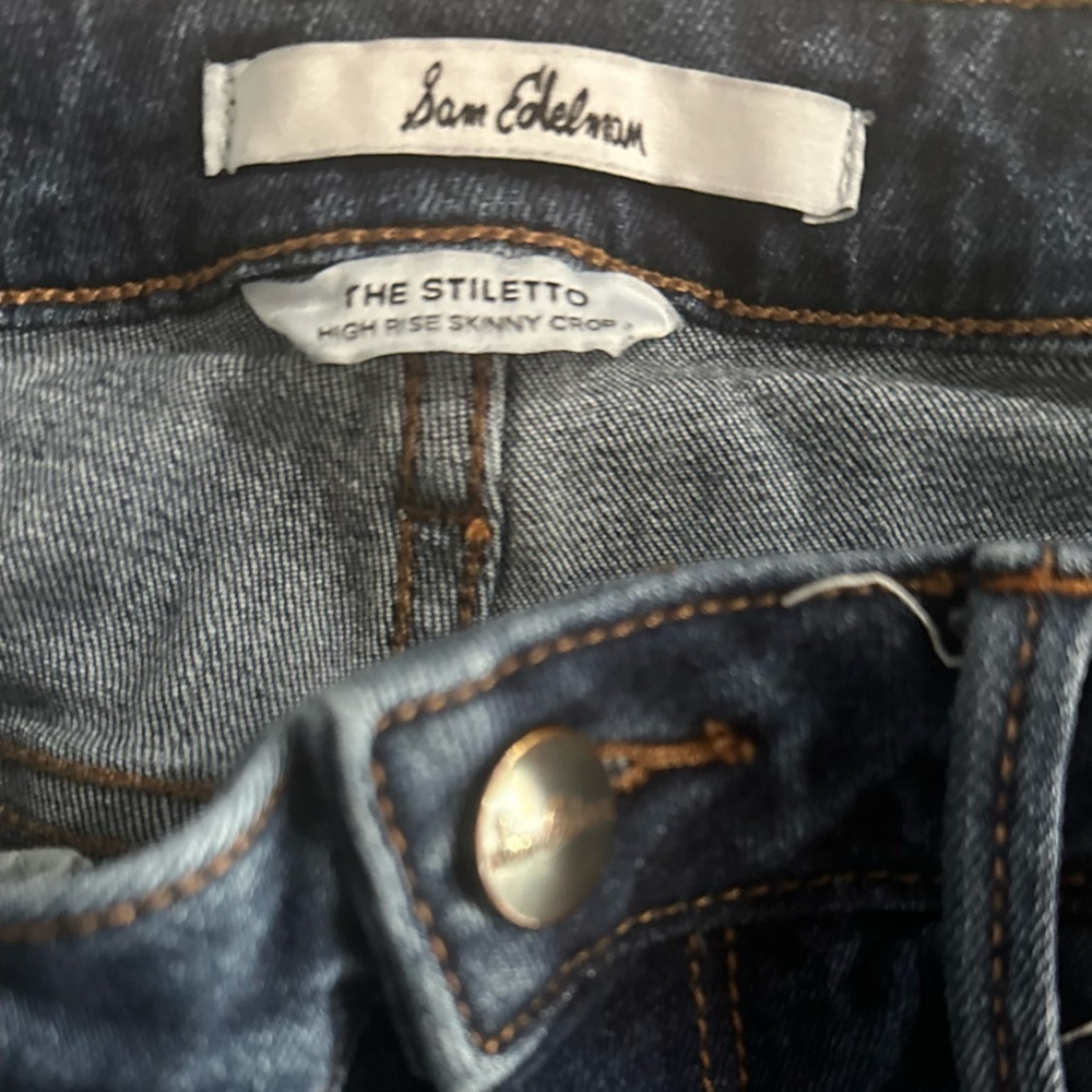 Sam Edelman The Stiletto High Rise Skinny Ankle Jeans Size 26 - Picture 6 of 6